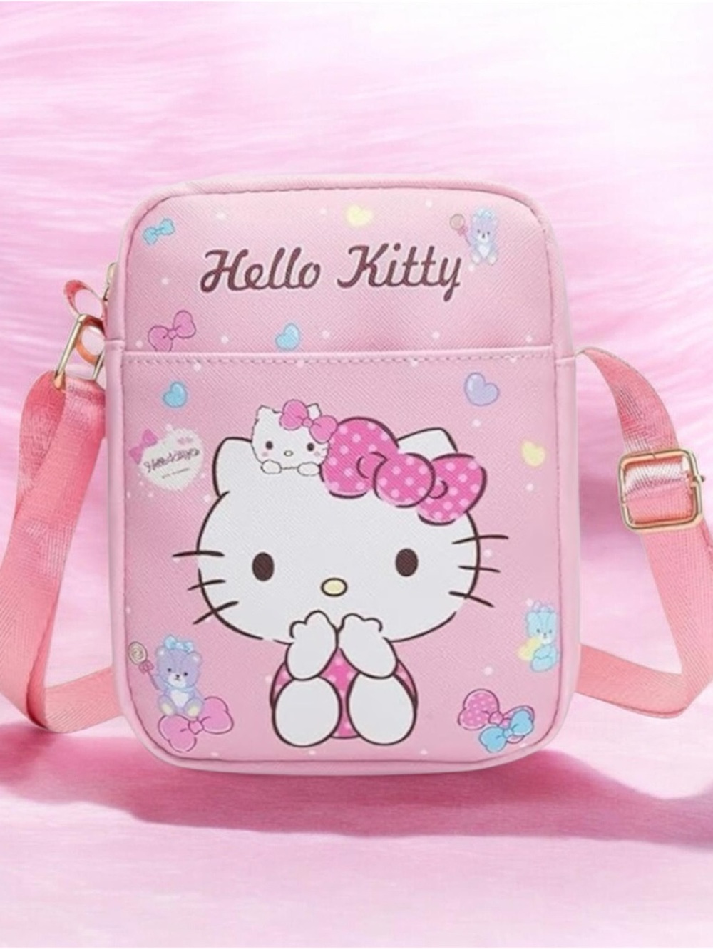 Hello Kitty Pastel Pink Mini Shoulder Bag